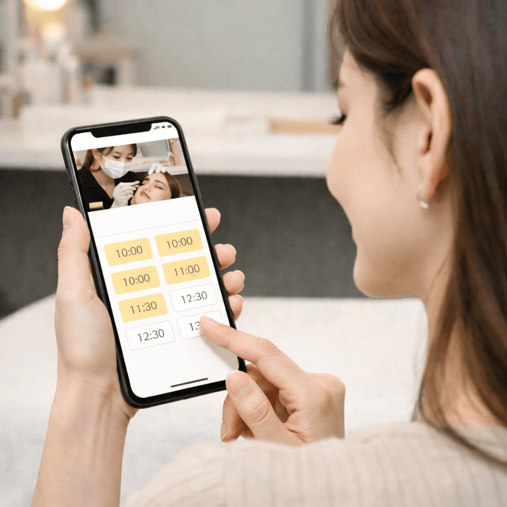 スマホから予約